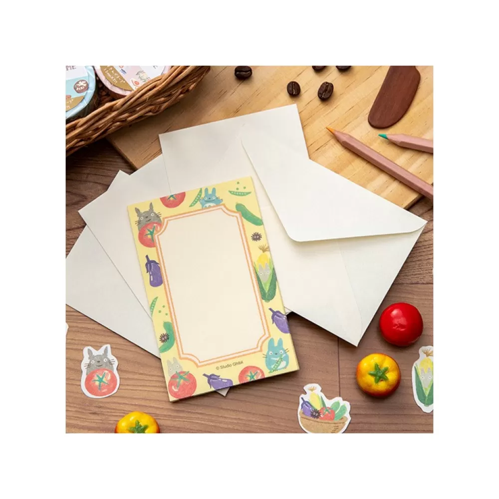 Flash Sale Papier À Lettres Break Time Legumes - Mon Voisin Totoro Cartes Postales Et Papier À Lettres