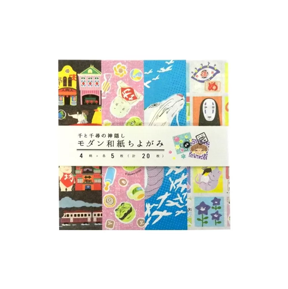 Sale Papier Chiyogami - Le Voyage De Chihiro Cartes Postales Et Papier À Lettres