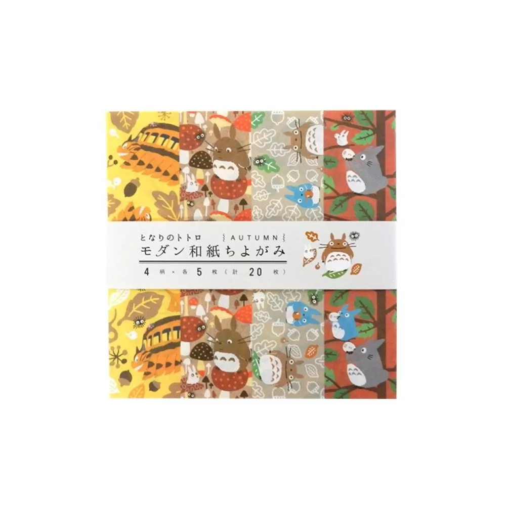 Hot Papier Chiyogami Automne - Mon Voisin Totoro Cartes Postales Et Papier À Lettres