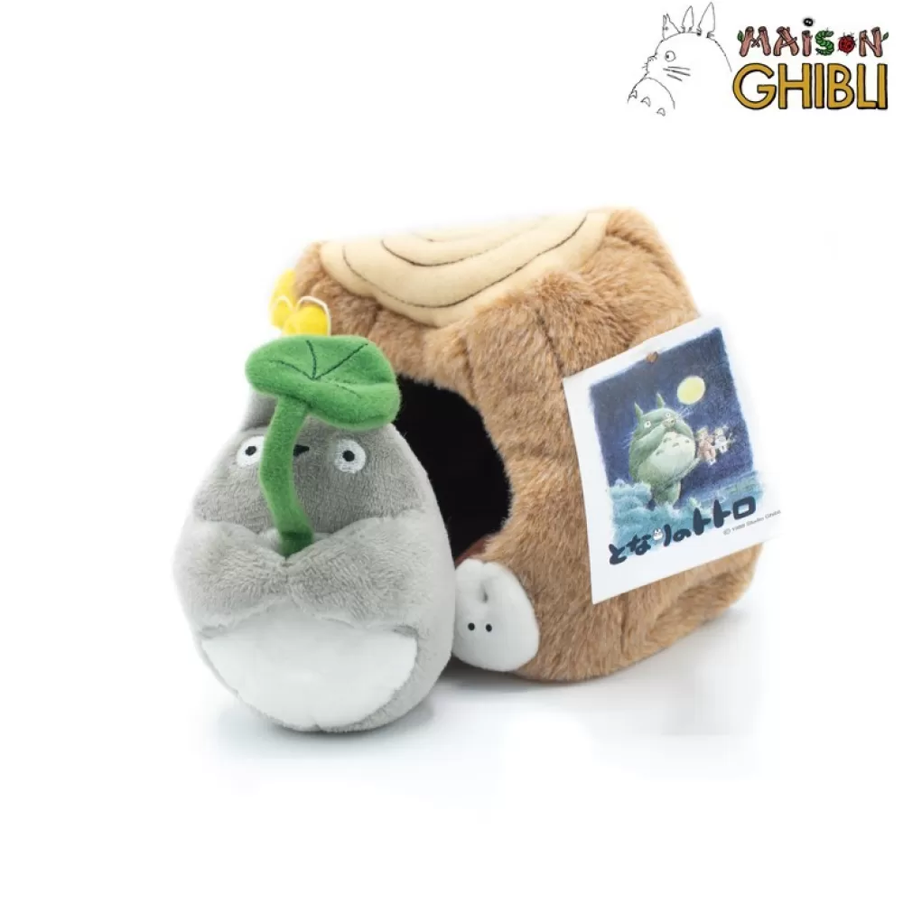 Shop Peluche Totoro Dans Un Tronc D'Arbre - Mon Voisin Totoro (3321) Peluches Fluffy
