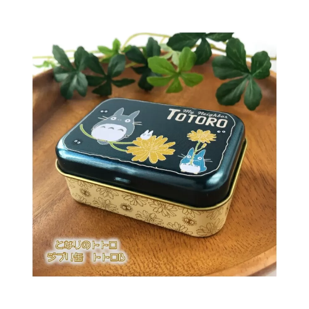 Discount Petite Boite Metal Totoro Fleur - Mon Voisin Totoro Accessoires