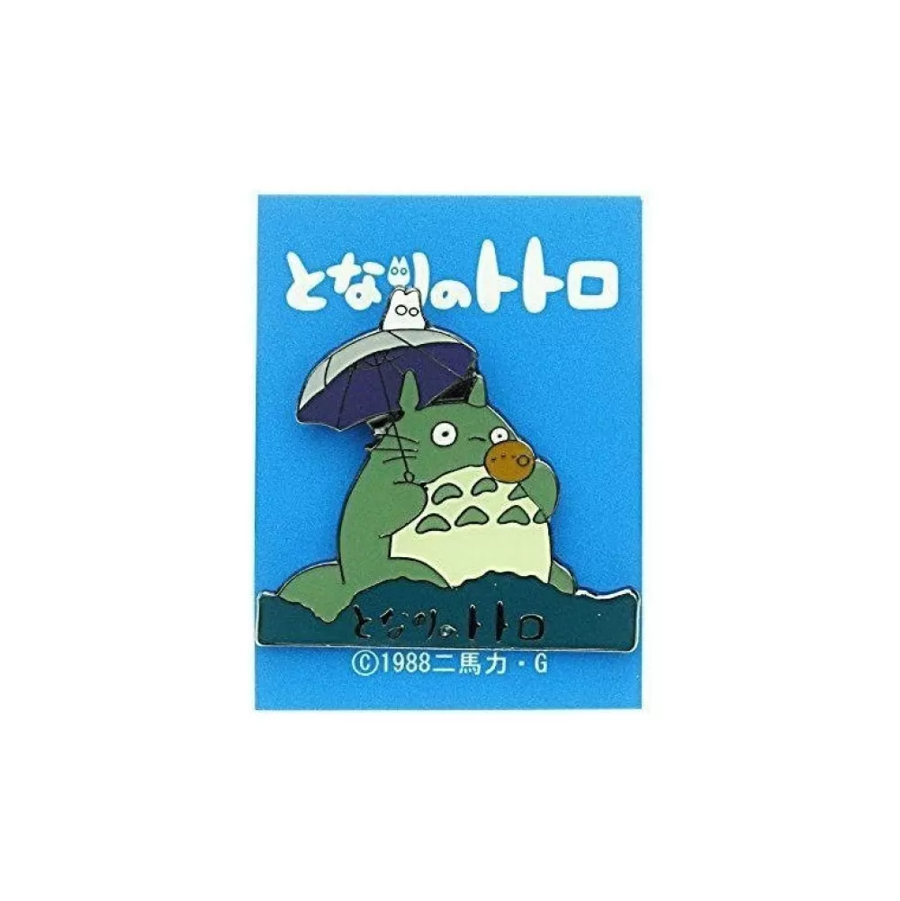 Shop Pins Totoro Gris Et Blanc Ocarina - Mon Voisin Totoro Pins