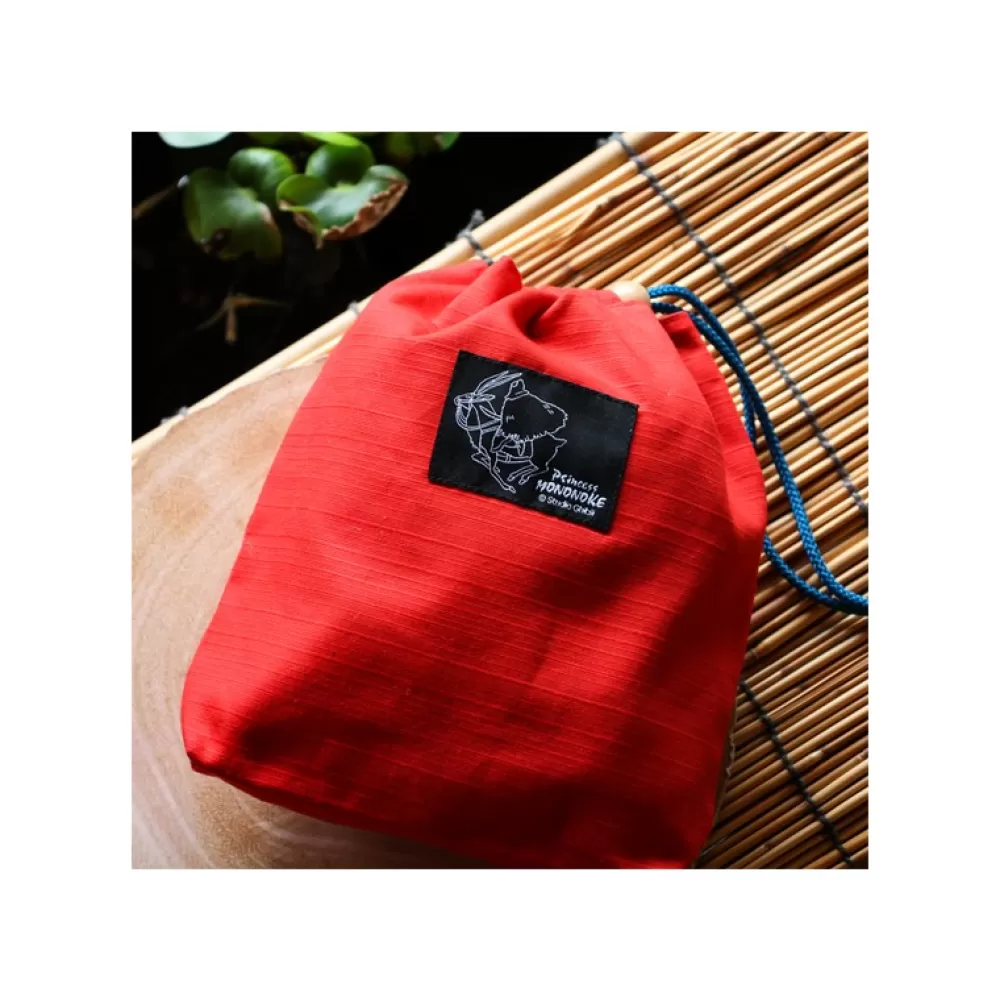 Sale Pochon Brode Avec Cordelette Ashitaka - Princesse Mononoke Sacs