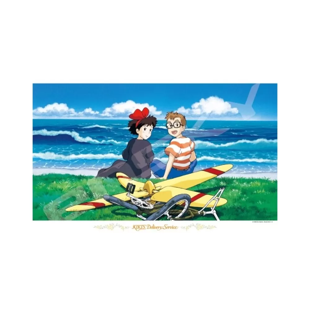 Cheap Puzzle 1000P Kiki A La Plage - Kiki La Petite Sorciere Puzzle