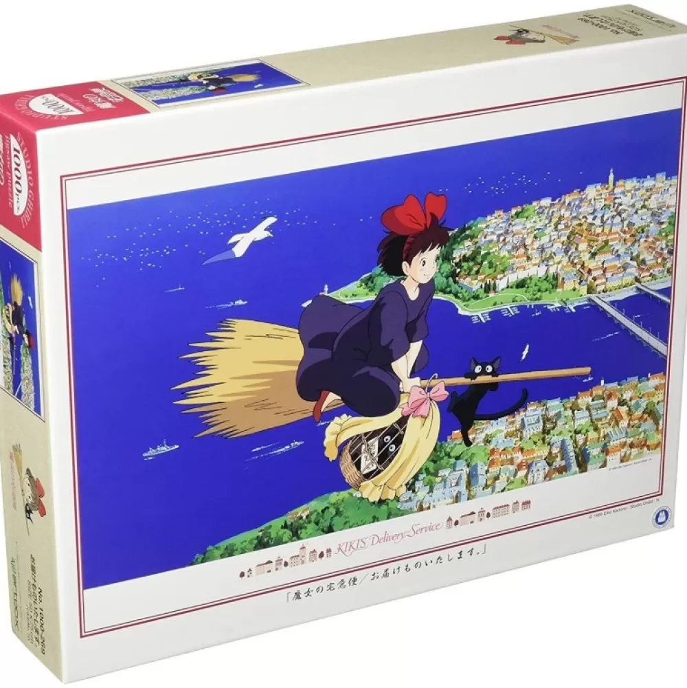 Cheap Puzzle 1000P Kiki Dans Le Ciel - Kiki La Petite Sorciere Puzzle