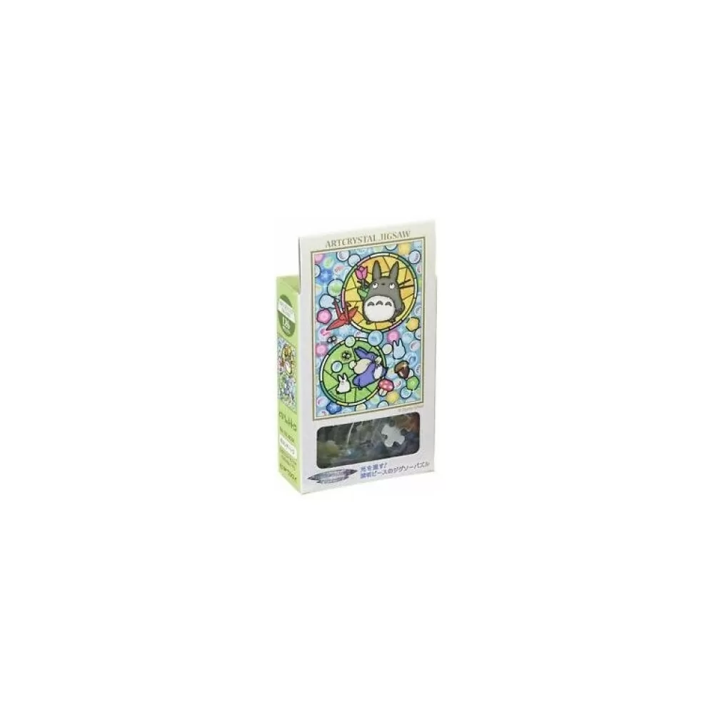 Discount Puzzle Vitrail 126P Totoro Billes De Verre - Mon Voisin Totoro Puzzle