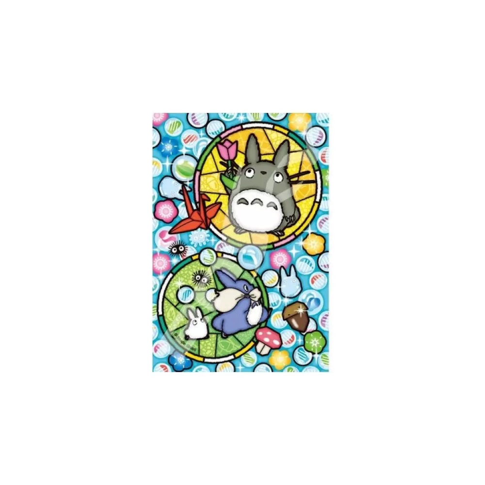 Discount Puzzle Vitrail 126P Totoro Billes De Verre - Mon Voisin Totoro Puzzle