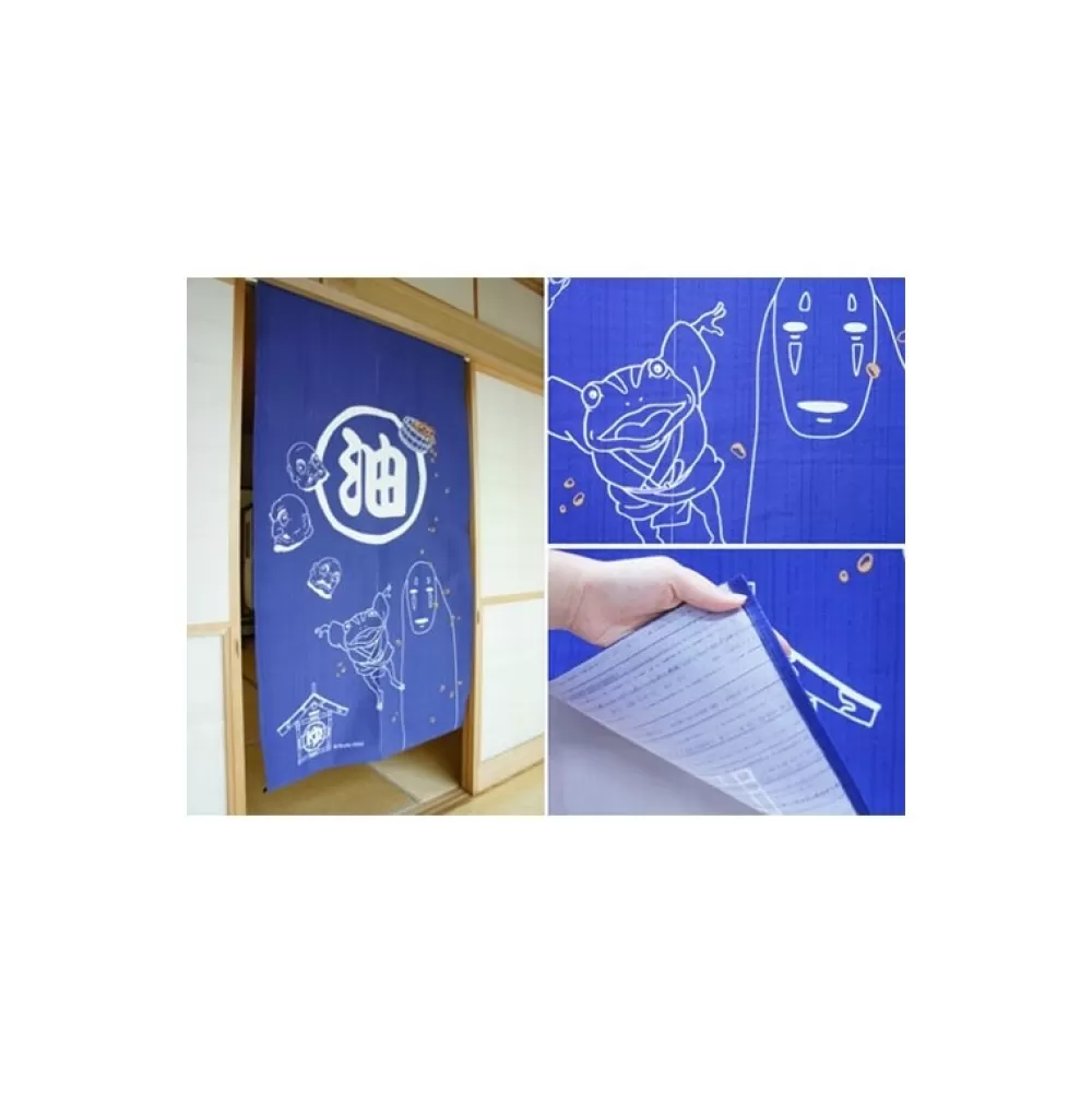 New Rideaux Aburaya Bleu - Le Voyage De Chihiro Décoration Murale