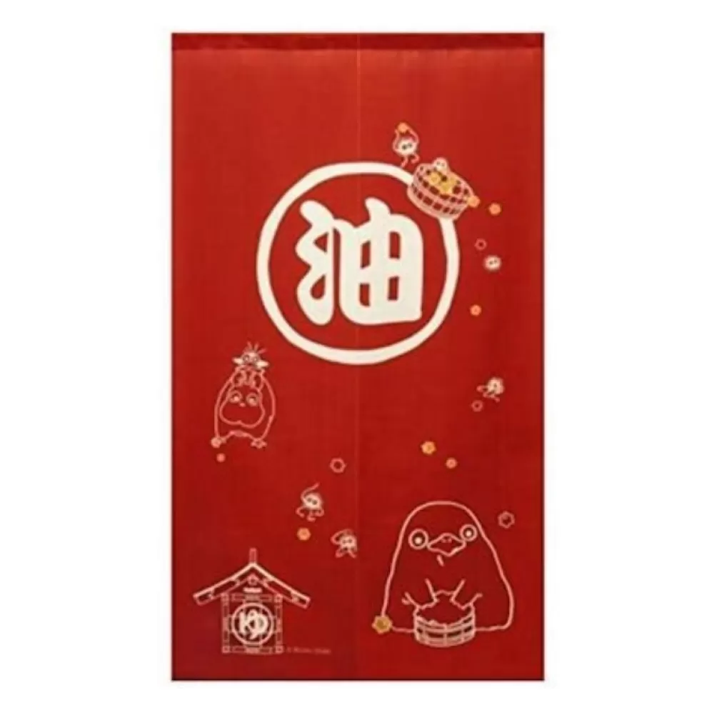 Outlet Rideaux Aburaya Rouge - Le Voyage De Chihiro Décoration Murale