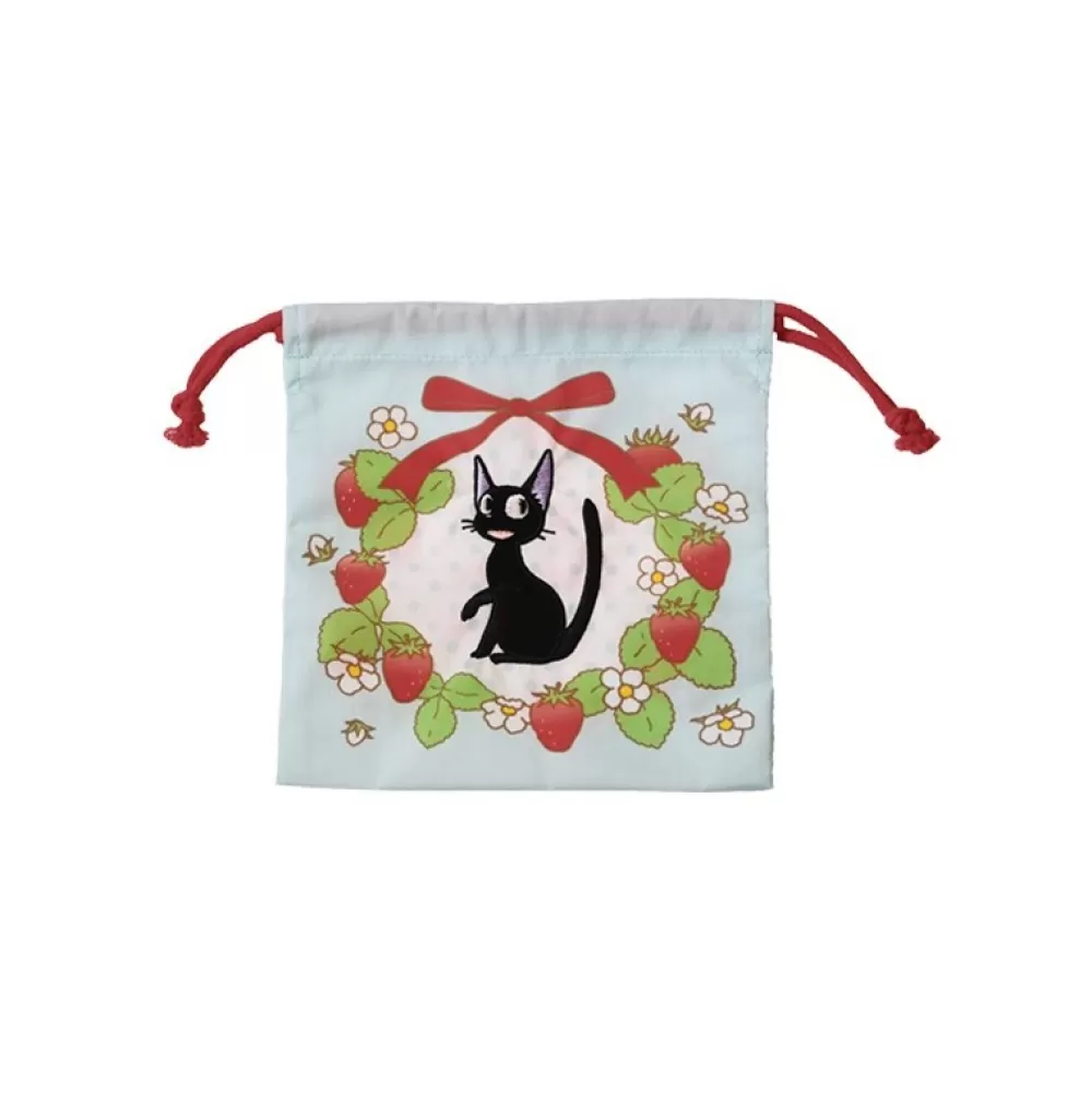 Outlet Sacoche A Cordon Jiji Fraises 20 X 19 Cm - Kiki La Petite Sorciere Sacs