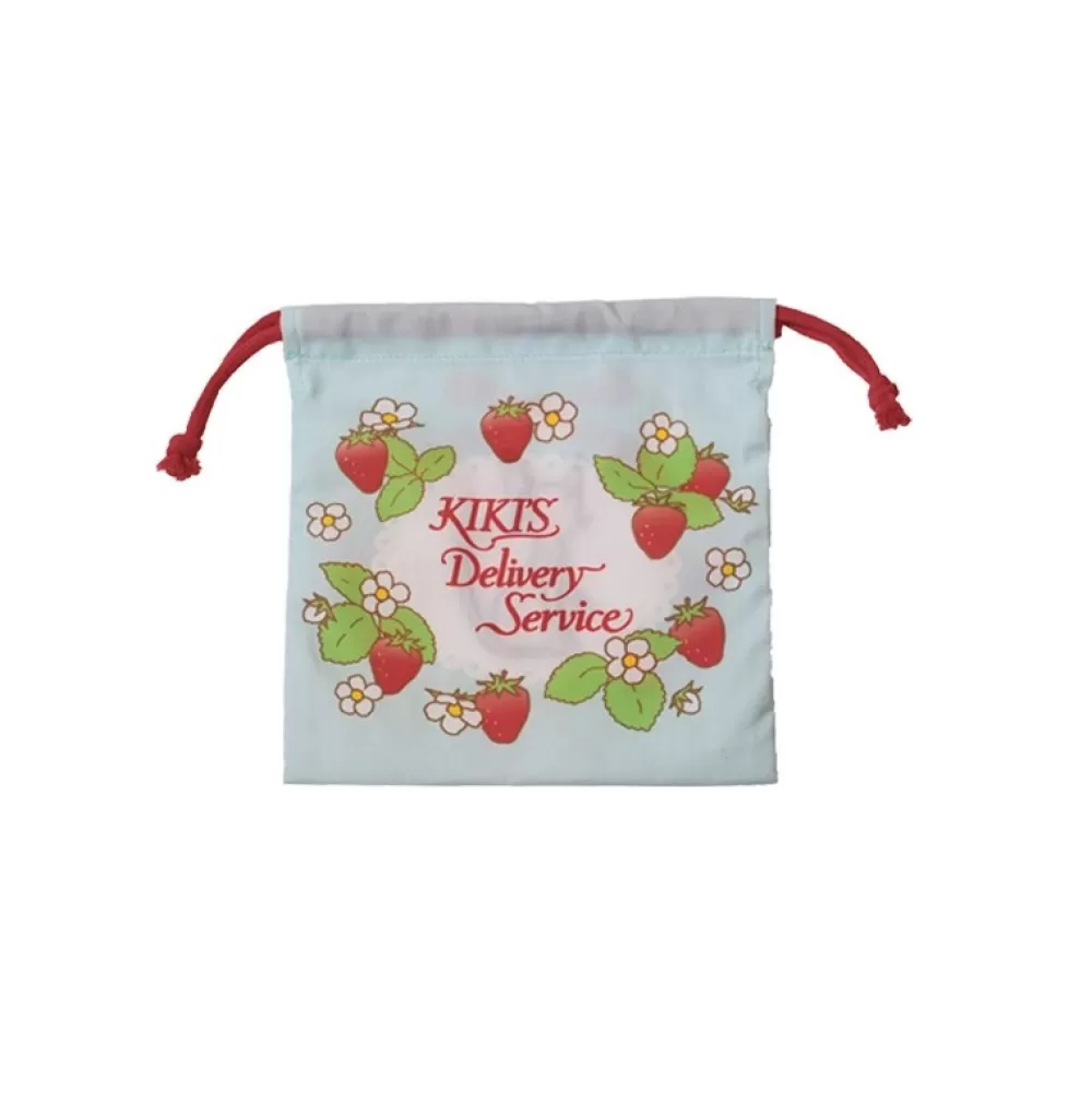 Outlet Sacoche A Cordon Jiji Fraises 20 X 19 Cm - Kiki La Petite Sorciere Sacs