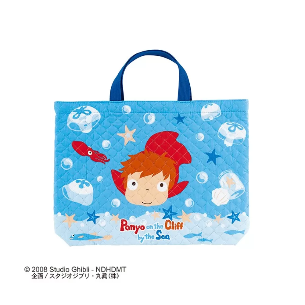 Cheap Sacoche D'Ecolier Ponyo Dans La Mer - Ponyo Sur La Falaise Sacs