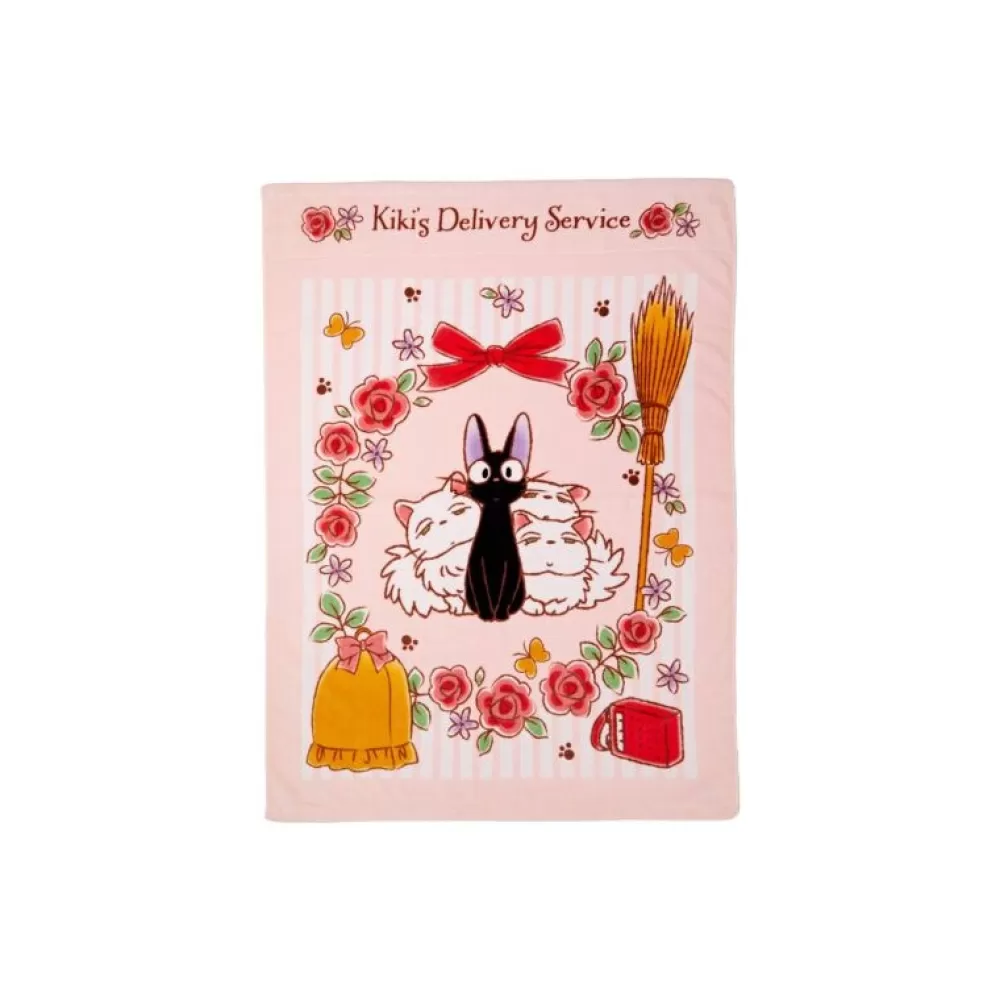 Sale Serviette De Plage Jiji & Lily 85 X 115 Cm - Kiki La Petite Sorciere Linge De Maison
