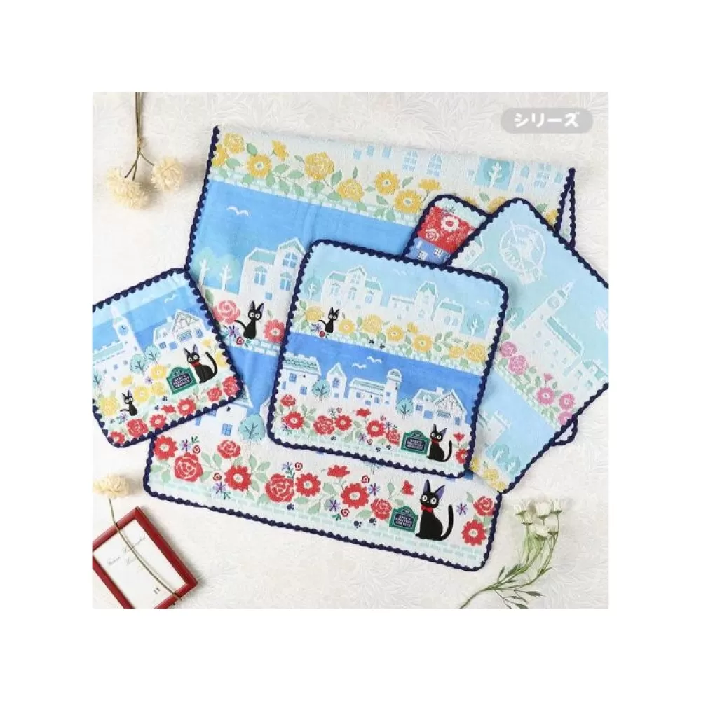 Cheap Serviette Rues De Paris 34X80Cm - Kiki La Petite Sorciere Linge De Maison