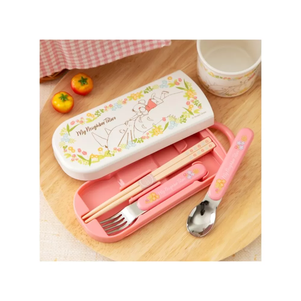 Online Set Baguettes Cuillere Fourchette Mei & Totoro - Mon Voisin Totoro Cuisine Et Table