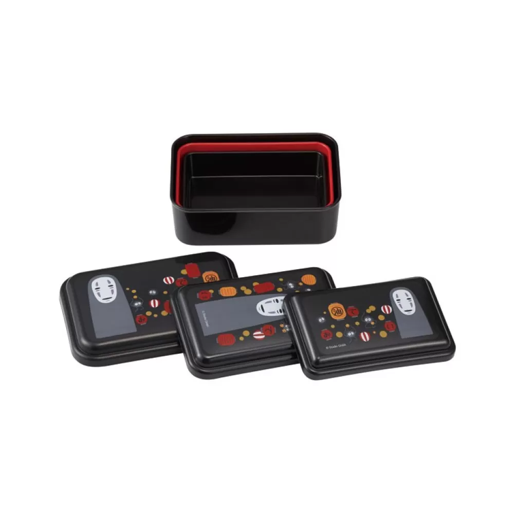 Outlet Set De 3 Bento Box No Face & Lanternes - Le Voyage De Chihiro Cuisine Et Table