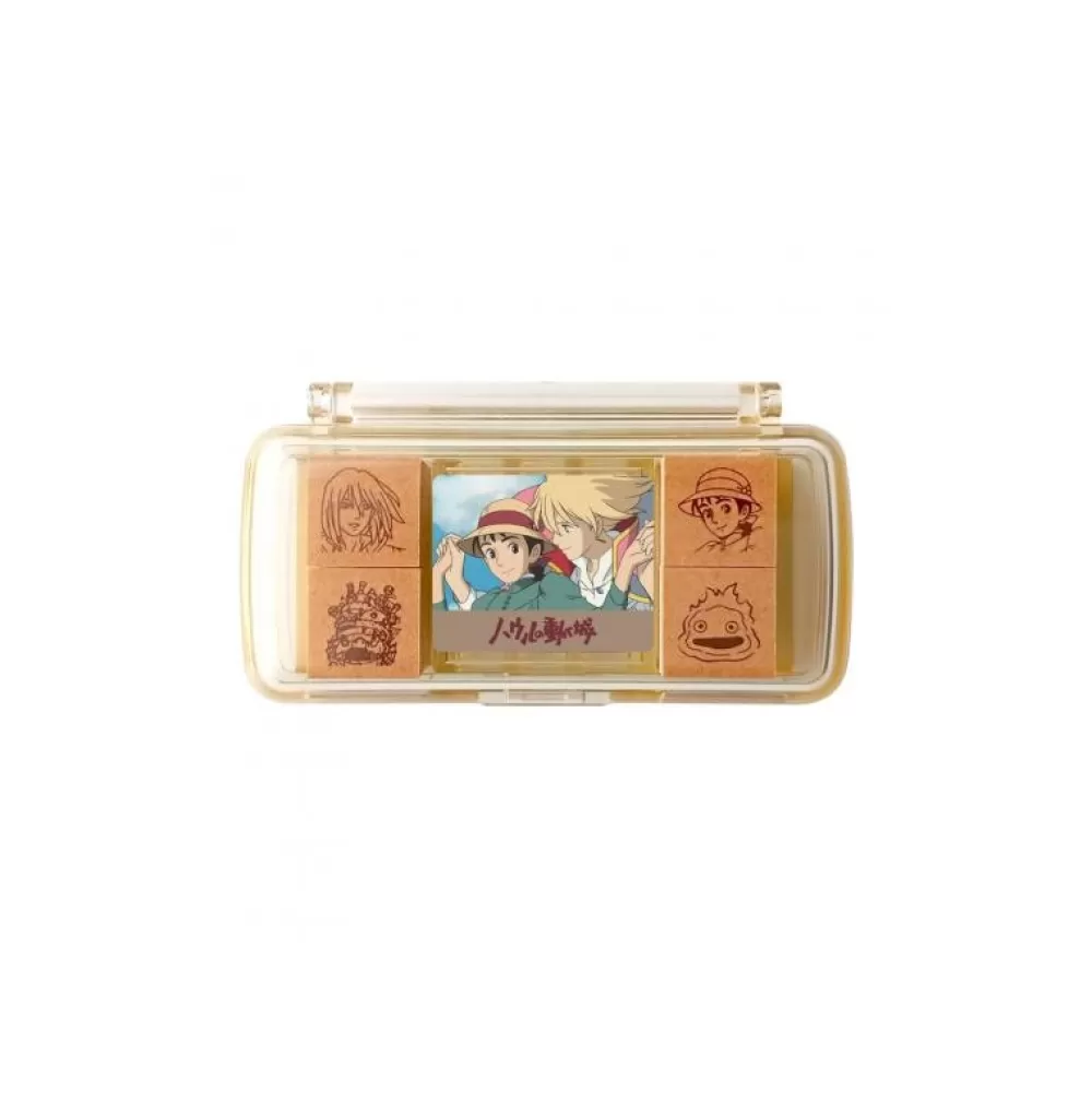 Online Set De Tampons Rouge Sophie & Hauru - Le Chateau Ambulant Petit Matériel