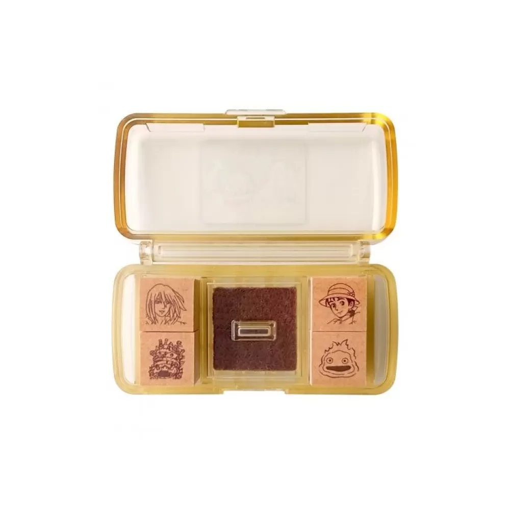 Online Set De Tampons Rouge Sophie & Hauru - Le Chateau Ambulant Petit Matériel