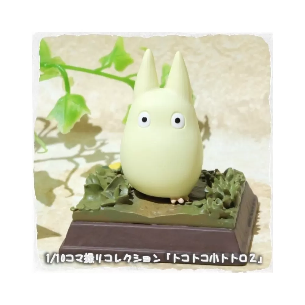 Fashion Statue Collection Stop Motion Totoro Blanc Course Pose 2 - Mon Voisin Statues