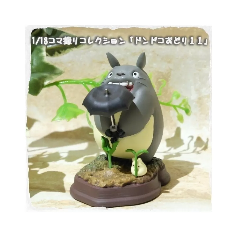 Cheap Statue Collection Stop Motion Totoro Gris Dondoko Pose 11 - Mon Voisi Statues
