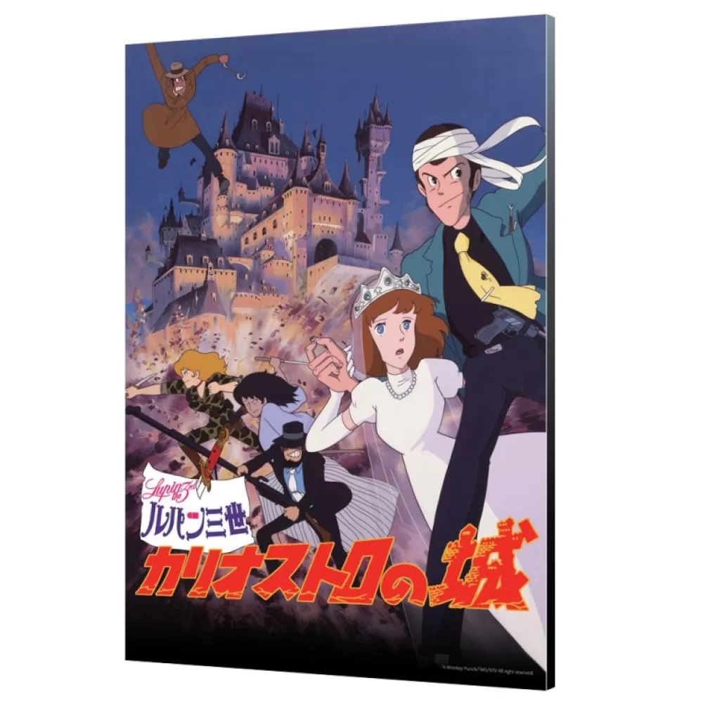Flash Sale Tableau 02 - Affiche Lupin Retro - Le Chateau De Cagliostro Décoration Murale