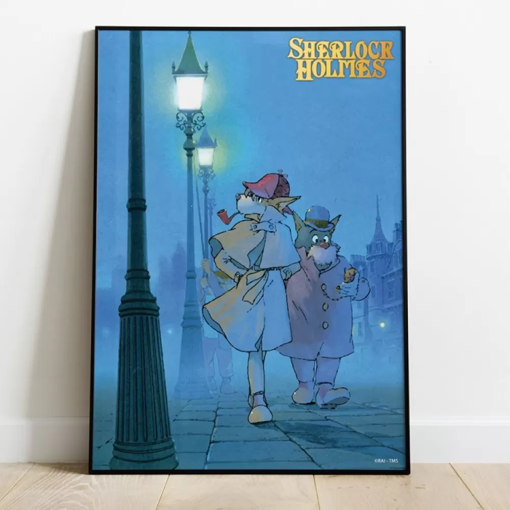 Shop Tableau 02 - Holmes & Watson - Sherlock Holmes Décoration Murale