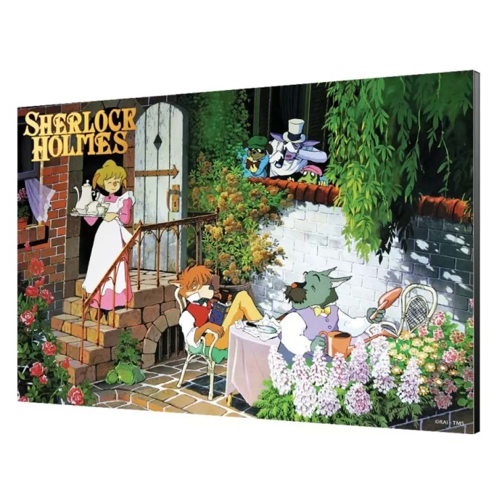 New Tableau 03 - Tea Time - Sherlock Holmes Décoration Murale