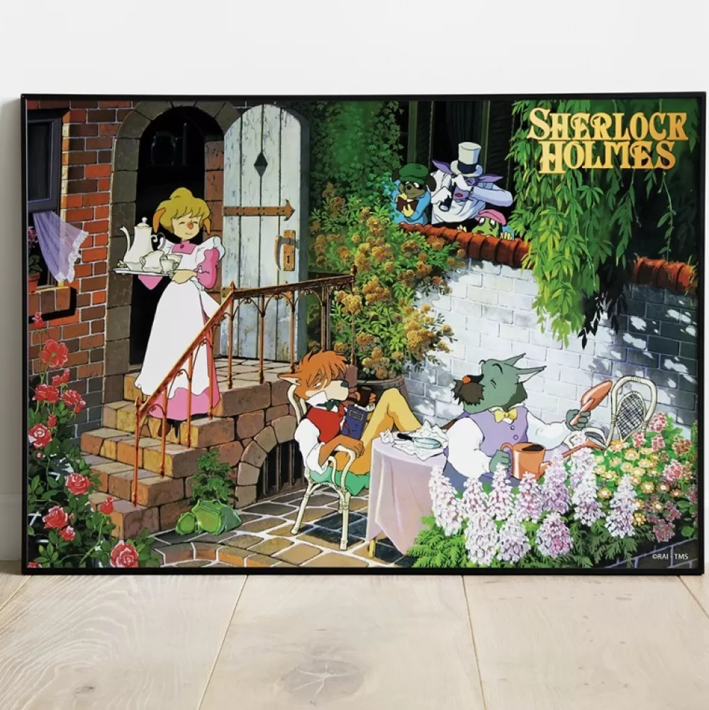 New Tableau 03 - Tea Time - Sherlock Holmes Décoration Murale