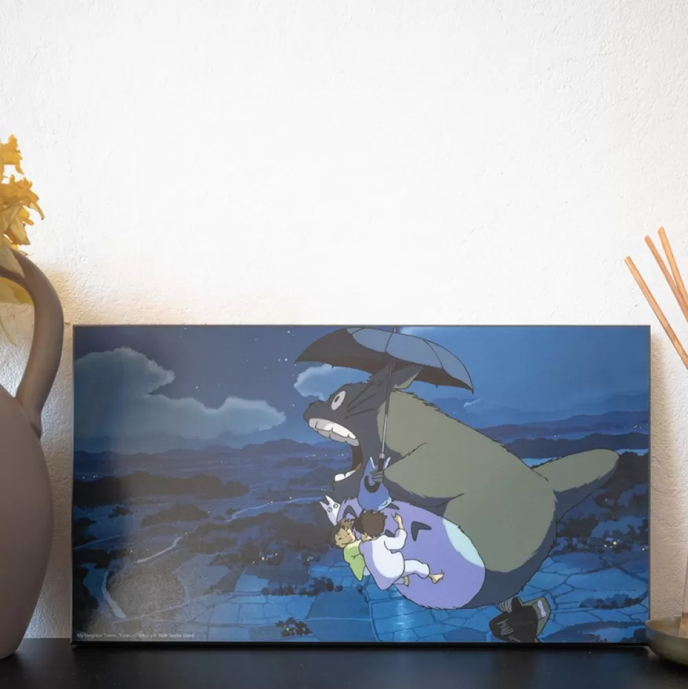 Hot Tableau Ghibli 04 - Totoro Parapluie Décoration Murale