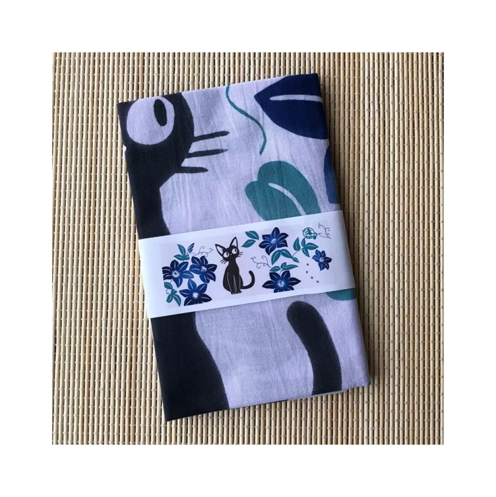 Clearance Tenugi Jiji Fleurs Bleus - Kiki La Petite Sorciere Textile
