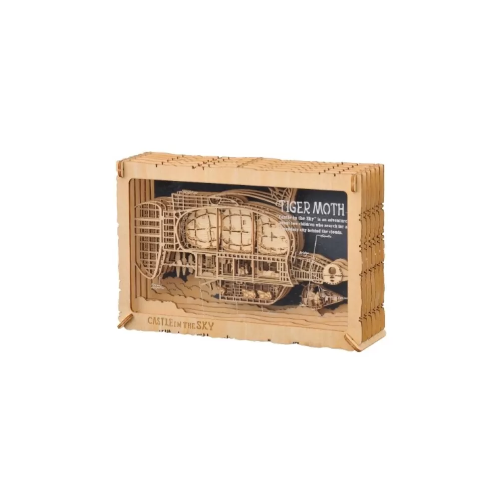 Cheap Theatre De Papier Style Bois Tiger Moth - Le Chateau Dans Le Ciel Loisirs Créatifs