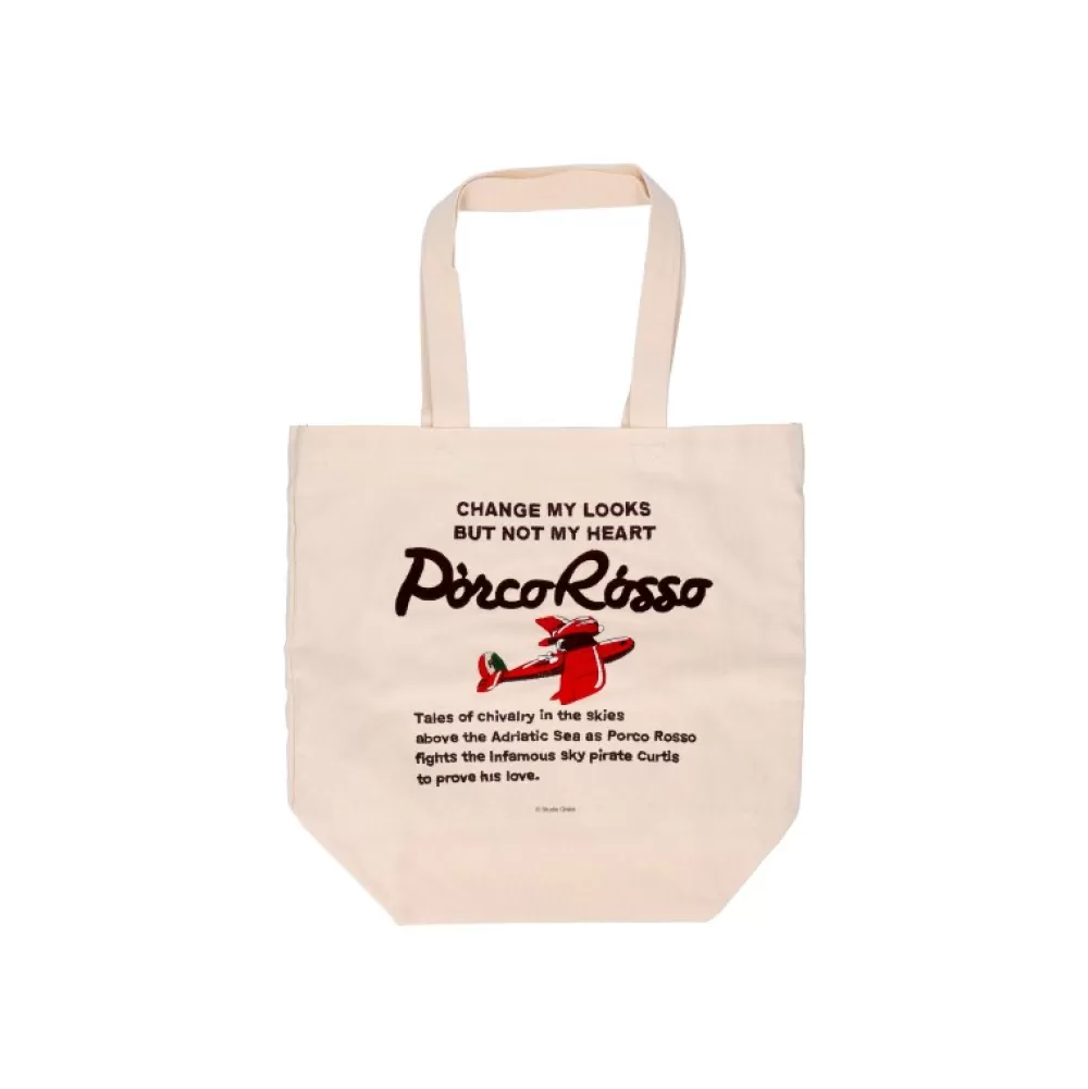 Hot Tote Bag Brode Hydravion - Porco Rosso Sacs