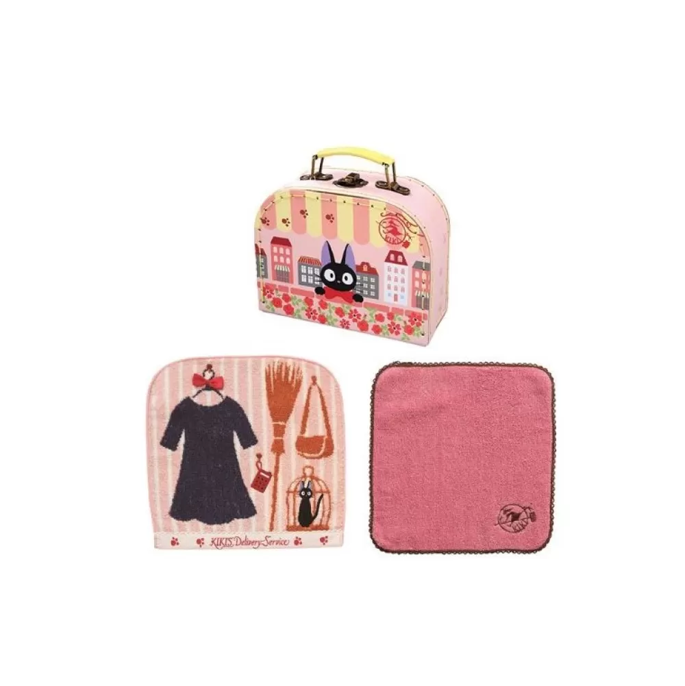 Online Valisette Cadeau Jiji Avec 2 Mini-Serviettes - Kiki La Petite Sorcier Linge De Maison